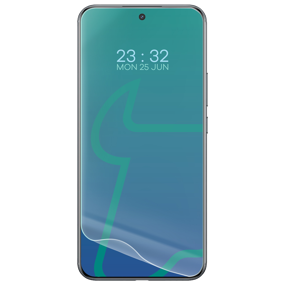 Przejrzystość folii hydrożelowej Bizon Film Hydrogel Front Duo